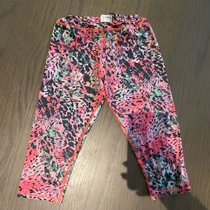 Adidas short leggings, size-S, multi color